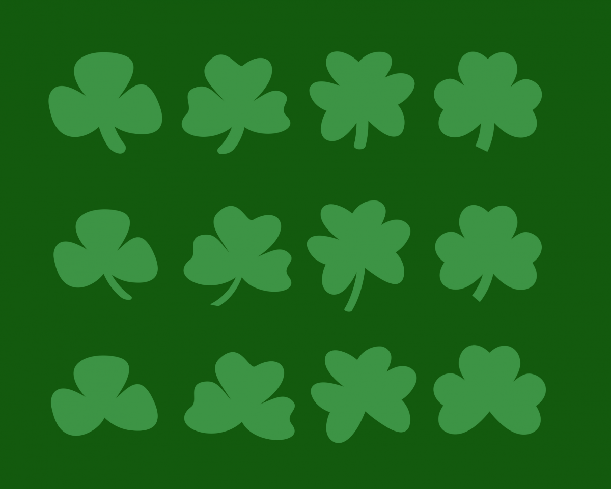 variety of clovers illustrations