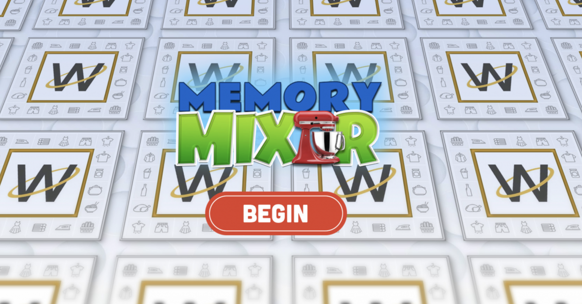 Memory Mixer game hero