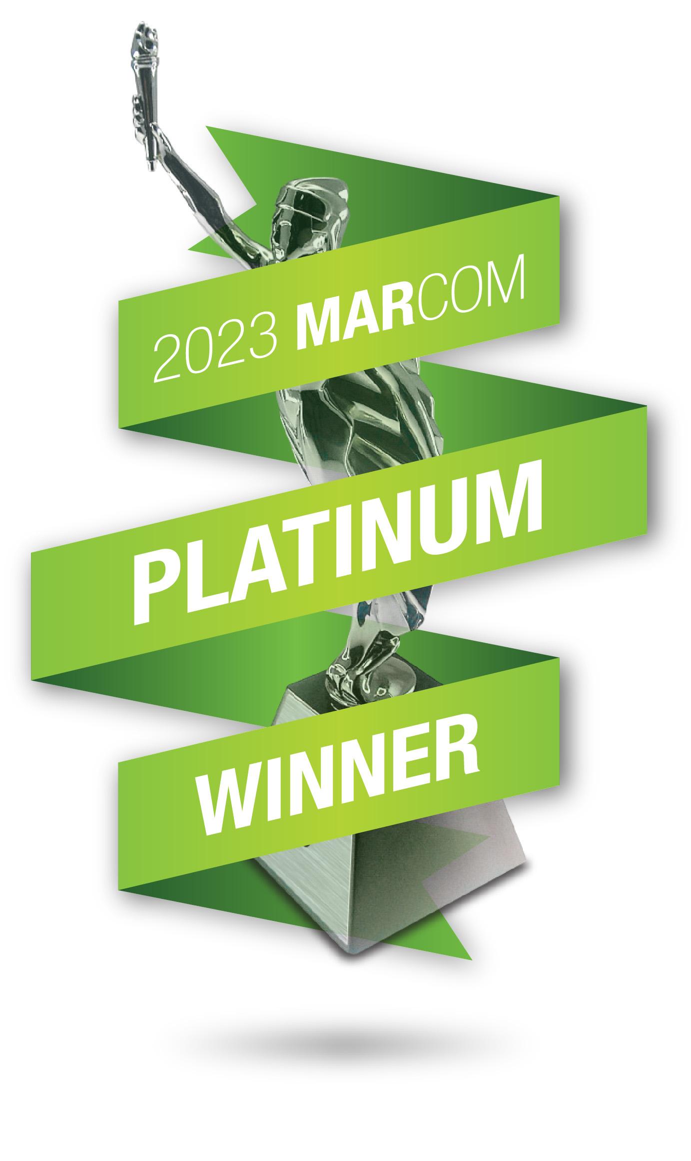 Marcom Awards- Platinum